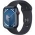 Apple Watch Series 9 (GPS + Cellular) – 45mm Aluminum Case with Midnight Sport Band (S/M) – Midnight – MRMC3LW/A