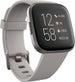 Fitbit - Versa 2 Smartwatch 40mm Aluminum Stone/Mist Gray- FB507GYSR