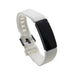 Fitbit - Inspire HR Activity Tracker + Heart Rate - White - FB413BKWT