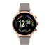 Fossil - Gen 6 Smartwatch 42mm Gray Leather - Gray - FTW6079V