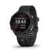 Garmin Forerunner 245 Music GPS Smartwatch - 42mm - Fiber-Reinforced Polymer - Black - 010-02120-20