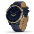 Garmin - Legacy Hero Series Captain Marvel Smartwatch 40mm Fiber - Danvers Blue - 010-02172-41