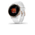 Garmin - Venu 2S GPS Smartwatch 28mm  Polymer Rose Gold Bezel with White Case - 010-02429-03