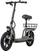 GoTrax - FLEX VOYAGER Electric Scooter w/15mi Operating Range & 15.5mph Max Speed - Gray - Good Condition