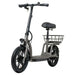 GoTrax - FLEX VOYAGER Electric Scooter w/15mi Operating Range & 15.5mph Max Speed - Gray - Good Condition