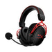 HyperX - Cloud Alpha Wireless Gaming Headset for PC, PS5, and PS4 - Black/Red