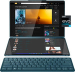 Lenovo Yoga Book 9i 2-in 113.3" 2.8K Dual Screen OLED Touchscreen Laptop -  Intel Core i7-1355U - 16GB RAM - 512GB NVMe - Tidal Teal - 82YQ0007US w/ Keyboard