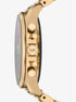 Michael Kors Gen 6 Bradshaw Pave 44mm Gold-tone Stainless Steel