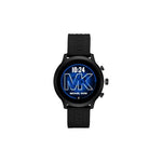 Michael Kors - Gen 4 MKGO Smartwatch 43mm Aluminum - Black With Black Silicone Band - MKT5072