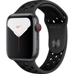 Nike Series 5 GPS + Cellular 44mm Space Gray Aluminum Case - Anthracite/Black Nike Sport Band - MX3A2LL/A