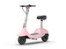 OKAI - Ceetle Pro Electric Scooter with Foldable Seat w/35 Miles Operating Range & 15.5mph Max Speed