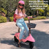 OKAI - Ceetle Pro Electric Scooter with Foldable Seat w/35 Miles Max Range & 15.5mph Top Speed - Pink - EA10C-PINK