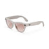 Ray-Ban Meta Skyler Glasses with Meta AI – Audio, Photo, and Video Compatibility – Pink Lenses – Shiny Chalky Gray – 67001352