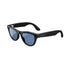Ray-Ban Meta Skyler Glasses with Meta AI – Audio, Photo, and Video Compatibility – Transitions Cerulean Blue Lenses – Shiny Black – 601/MF52