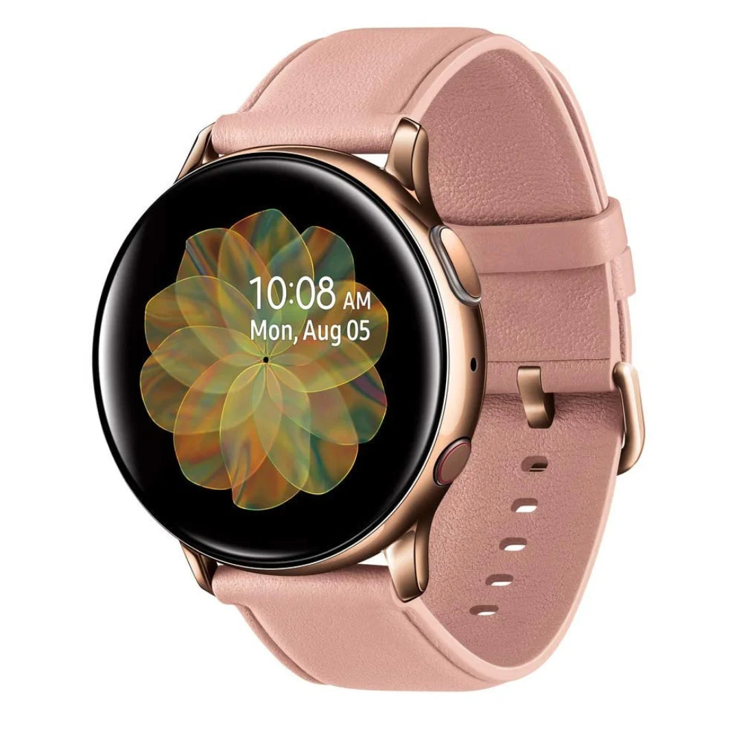 LTE Unlocked Samsung Galaxy Watch Active2 (40mm), Gold (Stainless Steel) - SM-R835USDAXAR