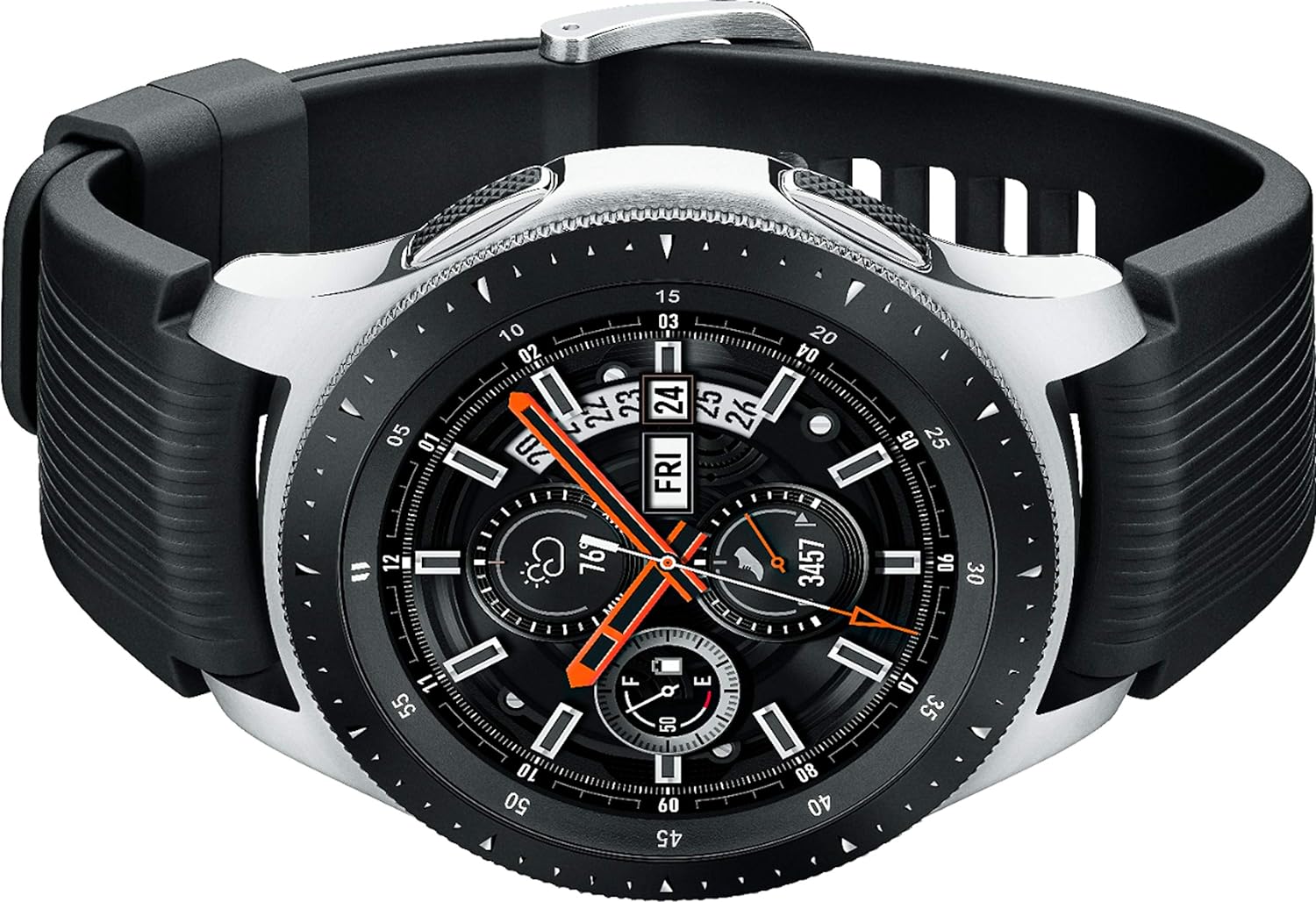 Samsung Galaxy Watch Smartwatch 46mm Stainless Steel - Silver - SM-R800NZSAXAR