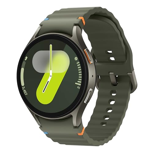 Samsung - Galaxy Watch7 Aluminum Smartwatch 44mm LTE - Green - SM-L315UZGAXAA