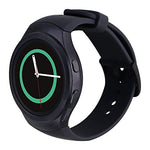 Samsung Galaxy Gear S2 Smartwatch - 4G with Large Rubber Band Dark Gray - SM-R730VZKAVZW