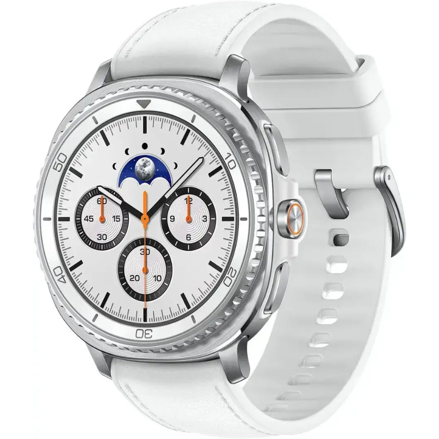 Samsung Galaxy Watch8 Classic 46mm BT - Stainless Steel - White(2025) - SM-L500NZWAXAA
