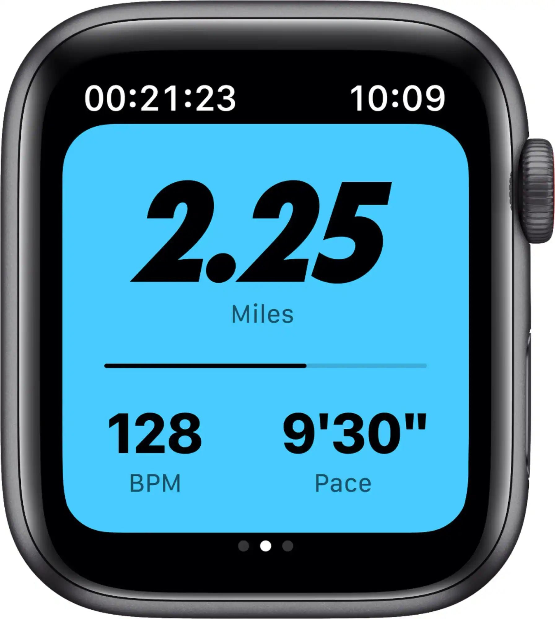 Apple Watch SE Nike (GPS,Cell, 44mm) - Space Gray Aluminum Case with Black Sport Band (Renewed)