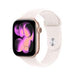 Apple Watch Series 11 (GPS + Cellular) 46mm Rose Gold Alum W/ Light Blush Sport Band M/L