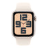 Apple Watch SE 2nd Generation (GPS) 40mm Aluminum Case with Starlight Sport Band - S/M - Starlight -