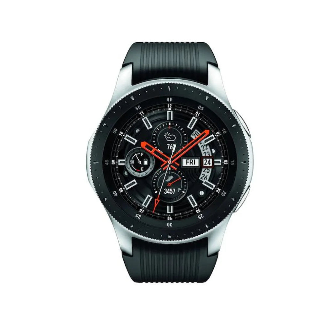 Unlocked - Samsung Galaxy Watch 46mm Stainless Steel - Silver - SM-R80 ...