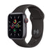 Apple Watch SE GPS 44mm Space Gray Aluminum Case with Black Sport Band-Space gray - MYDT2LL/A