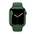 Apple Watch Series 7 (GPS + Cellular) 45mm Green Aluminum Case with Clover Sport Band - MKJ93LL/A