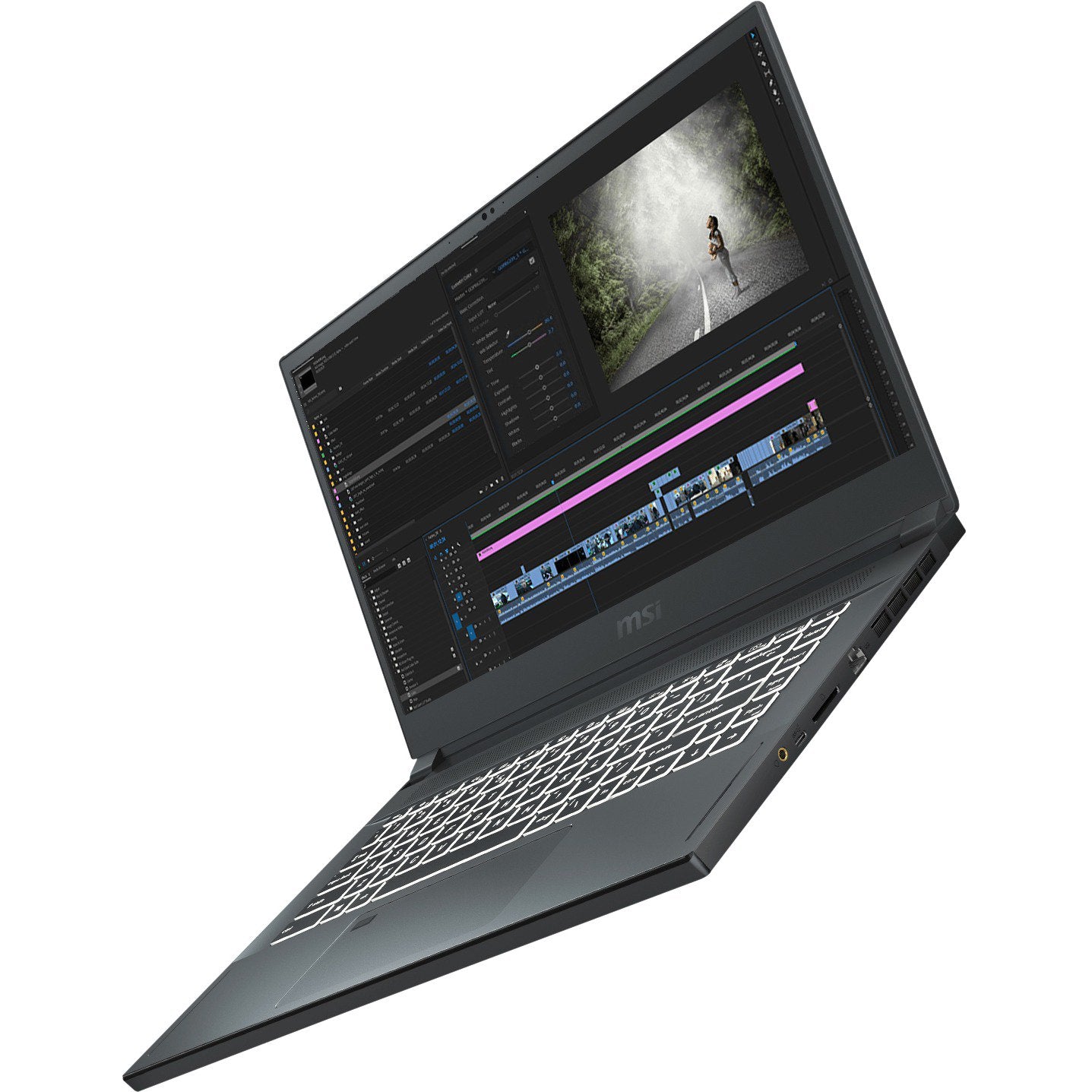 MSI Creator 15 A10SET - FHD Touch - i7-10875H - 16GB RAM - RTX 2060 - 512GB SSD - Gray