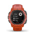 Garmin - Instinct 45mm Standard Edition Smartwatch Fiber-Reinforced Polymer - Flame Red -  010-02064-02