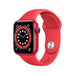 Apple Watch Series 6 40mm RED Aluminum Case RED Sport Band - M00A3LL/A