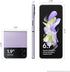 Verizon - Samsung Galaxy Z FLIP4 128GB Bora Purple - Locked - SM-F721ULVAVZW