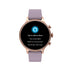 Fossil - Gen 6 Smartwatch 42mm Purple Silicone - Rose Gold - FTW6080V