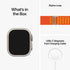 Apple Watch Ultra 49MM GPS + Cellular - Orange Alpine Loop - Small - Titanium - MNHA3LL/A