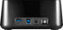 Insignia - 2-Bay HDD docking station 2.5 and 3.5 SATA HDD/SSD - NS-PCHDEDS19