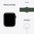 Apple Watch Series 7 (GPS) 45mm Green Aluminum Case with Clover Sport Band - Green - MKN73LL/A