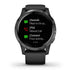 Garmin vivoactive 4 GPS Smart Watch in Slate Stainless Steel Bezel Black - 010-02174-11