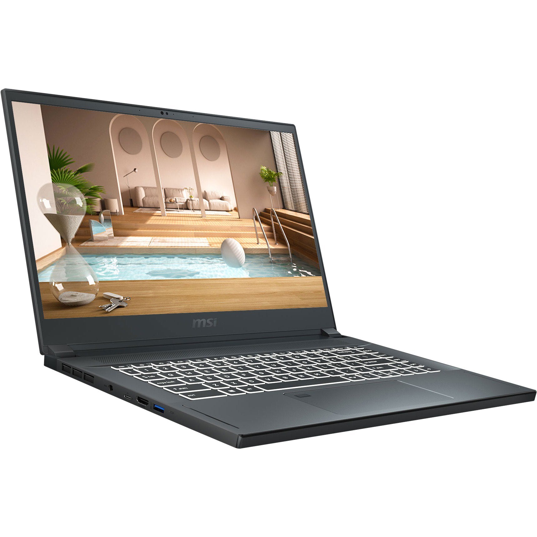 MSI Creator 15 A10SET - FHD Touch - i7-10875H - 16GB RAM - RTX 2060 - 512GB SSD - Gray