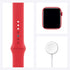 Apple Watch Series 6 40mm RED Aluminum Case RED Sport Band - M00A3LL/A