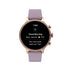 Fossil - Gen 6 Smartwatch 42mm Purple Silicone - Rose Gold - FTW6080V