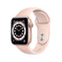 Apple Watch Series 6 (GPS, 40mm) - Gold Aluminum Case with Pink Sand Sport Band - MG123LL/A