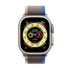 Apple Watch Ultra (GPS + Cellular) 49mm Titanium Case with Blue/Gray Trail Loop - S/M - Titanium - MNHE3LL/A