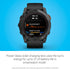 Garmin - fenix 7X Pro Solar GPS Smartwatch 51 mm Fiber-reinforced polymer - Slate Gray with Black Band - 010-02778-00