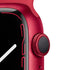 Apple Watch Series 7 (GPS) 45mm RED Aluminum Case with RED Sport band - MKN93LL/A