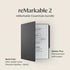 reMarkable 2 - 10.3" Paper Tablet with Marker Plus and Premium Leather Book Folio - Black