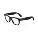 Ray-Ban Meta Wayfarer Glasses - Shiny Black w/ Clear Lenses - 50-22mm