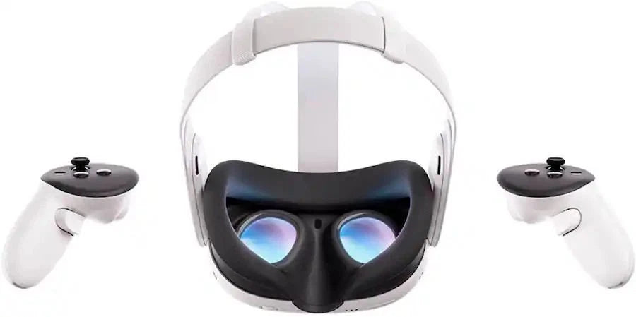 Meta - Quest 3 Breakthrough Mixed Reality - 128GB - White w/ Case