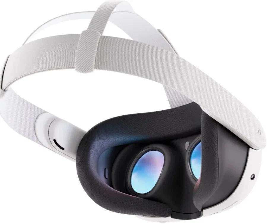 Meta - Quest 3 Breakthrough Mixed Reality - 128GB - White w/ Case
