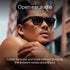 Ray-Ban Meta Wayfarer Glasses - Shiny Black w/ Clear Lenses - 50-22mm